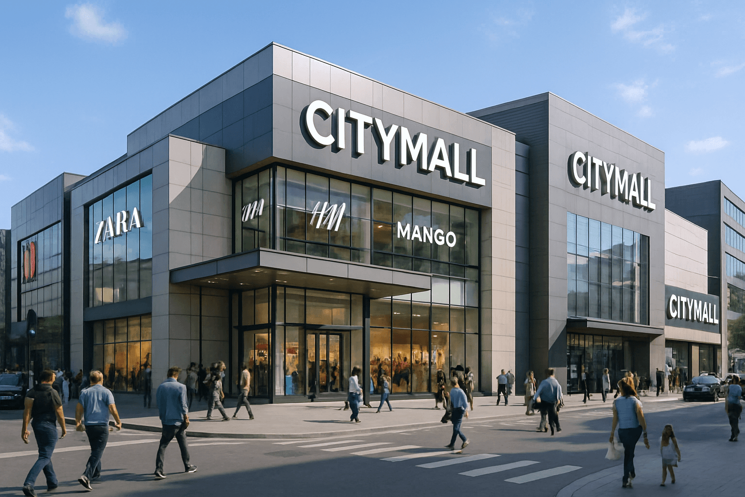 city mall